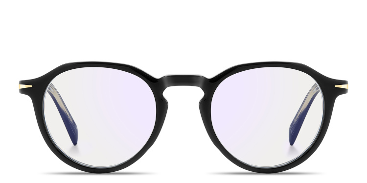 تسوق نظارات طبية طراز بانتوس بشعار العلامة ديفيد بيكهام بلون أسود أونلاين.