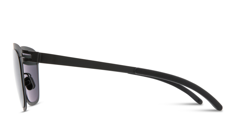 Shop MYKITA Avery Unisex Square Sunglasses in Black online.