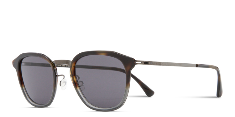 Shop MYKITA Pavi Square Sunglasses in Brown online.