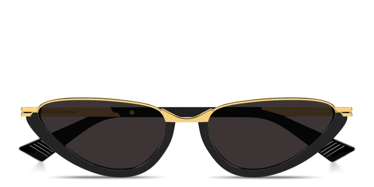 تسوق نظارات شمسية طراز كات آي بشريط العلامة بوتيغا فينيتا بلون أسود أونلاين.