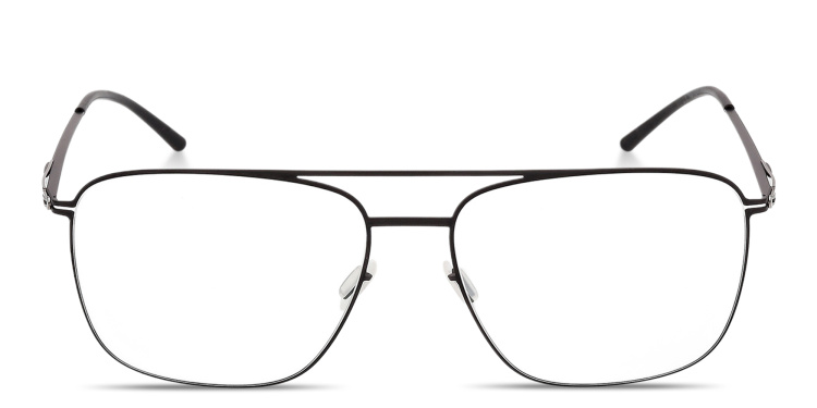 تسوق نظارات طبية ويس واسعة طراز أفياتور للجنسين آي سي برلين بلون أسود أونلاين.