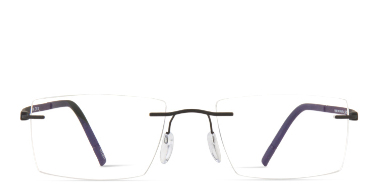 تسوق نظارات طبية ذا دون مربّعة بدون إطار سيلويت بلون أسود أونلاين.