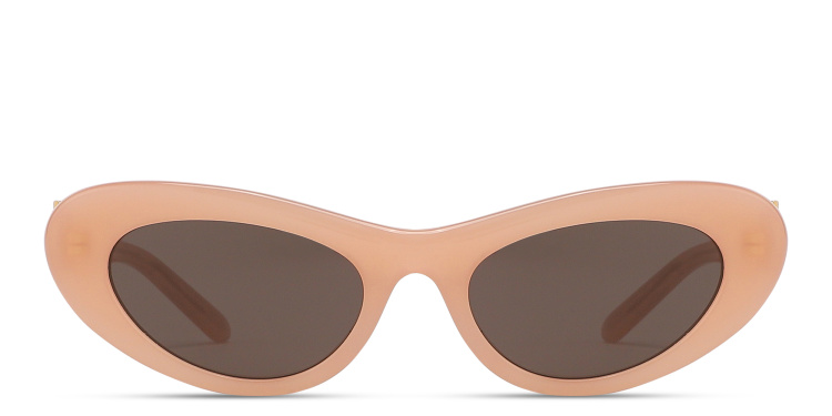 Shop LOEWE Slim Cat-Eye Sunglasses in Pink online.