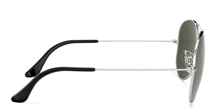 تسوق نظارات شمسية بيلوت كلاسيك راي بان بلون فضي أونلاين.