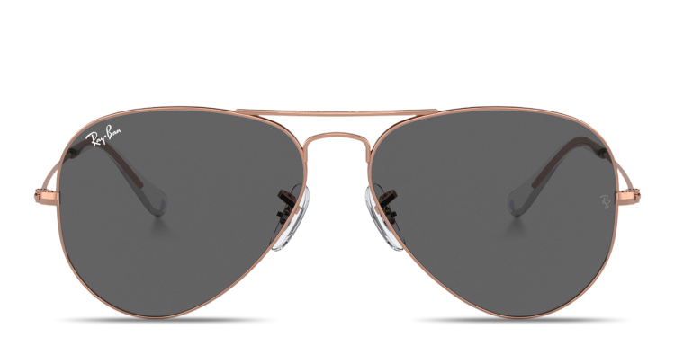 Shop Ray-Ban Aviator Pilot Sunglasses in Gold online.