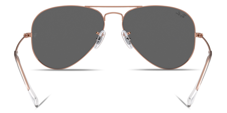 Shop Ray-Ban Aviator Pilot Sunglasses in Gold online.