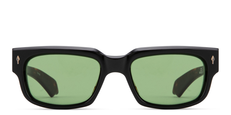 تسوق نظارات شمسية ماتي بإطار مستطيل للجنسين - إنتاج محدود من 500 قطعة جاك ماري ماج بلون أسود أونلاين.