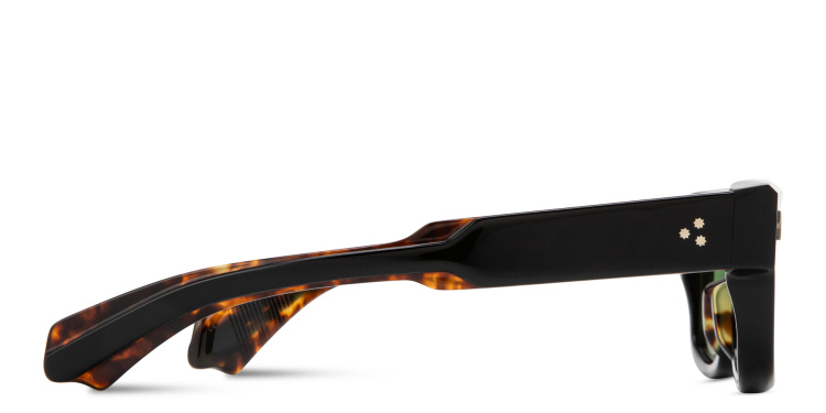 تسوق نظارات شمسية ماتي بإطار مستطيل للجنسين - إنتاج محدود من 500 قطعة جاك ماري ماج بلون أسود أونلاين.