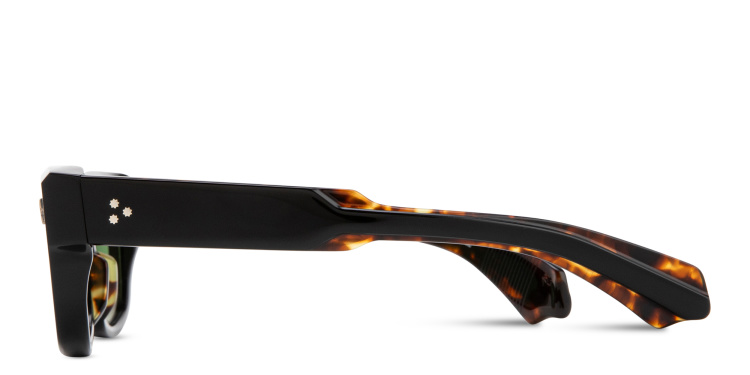 تسوق نظارات شمسية ماتي بإطار مستطيل للجنسين - إنتاج محدود من 500 قطعة جاك ماري ماج بلون أسود أونلاين.