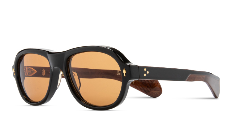 تسوق نظارات شمسية ريتشارد طراز أفياتور للجنسين - إنتاج محدود من 400 قطعة جاك ماري ماج بلون أسود أونلاين.