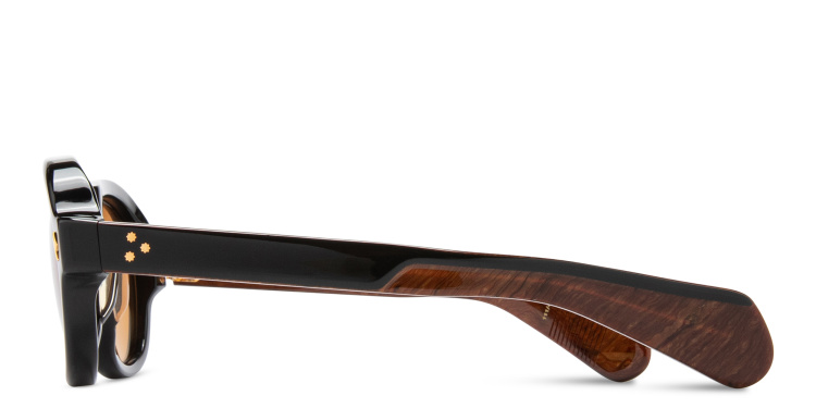 تسوق نظارات شمسية ريتشارد طراز أفياتور للجنسين - إنتاج محدود من 400 قطعة جاك ماري ماج بلون أسود أونلاين.