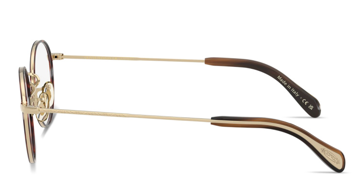 تسوق نظارات طبية كولريدچ II طراز بانتوس أوليفر بيبلز بلون ذهبي أونلاين.