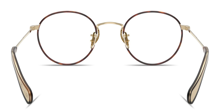 تسوق نظارات طبية كولريدچ II طراز بانتوس أوليفر بيبلز بلون ذهبي أونلاين.