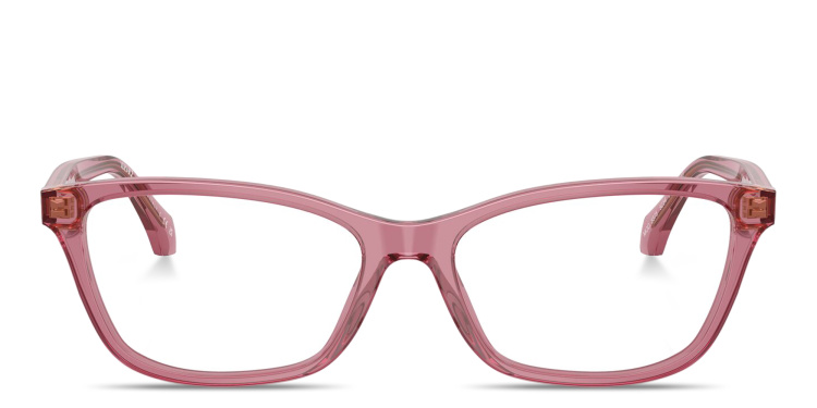 تسوق نظارات طبية طراز كات آي بتوقيع العلامة فيرزاتشي بلون أحمر أونلاين.