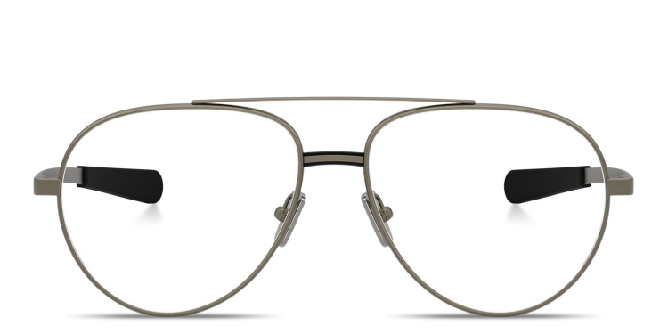 تسوق نظارات طبية واسعة طراز بايلوت للجنسين بتوقيع العلامة مونكلير بلون رمادي أونلاين.