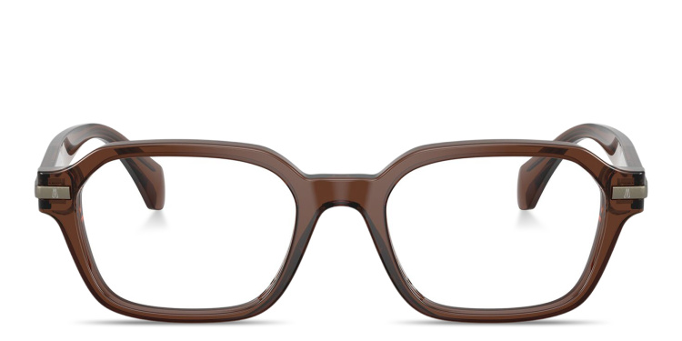 تسوق نظارات طبية غير منتظمة للجنسين بتوقيع العلامة مونكلير بلون بني أونلاين.