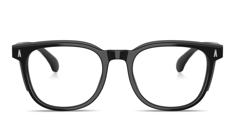 تسوق نظارات طبية مربّعة للجنسين بتوقيع العلامة مونكلير بلون أسود أونلاين.