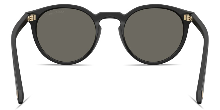 تسوق نظارات شمسية طراز بانتوس بالشعار المطبوع جورجو أرماني بلون أسود أونلاين.