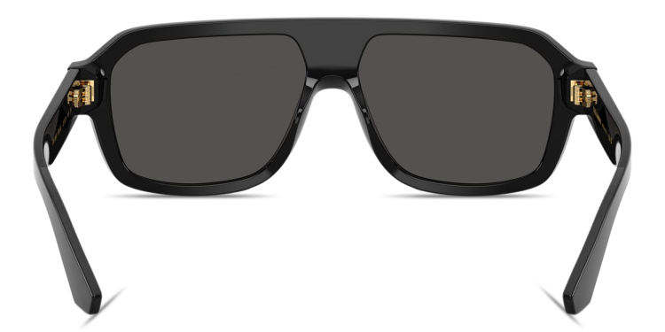 تسوق نظارات شمسية طراز أفياتور برمز دي جي دولتشي آند غابانا بلون أسود أونلاين.