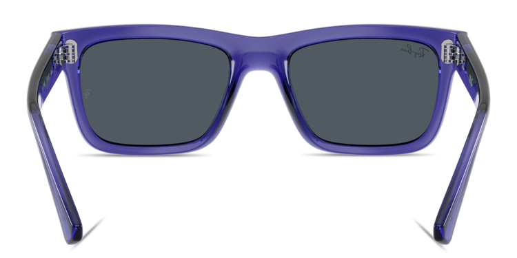 Shop Ray-Ban Junior Kids Rectangle Sunglasses in Purple online.