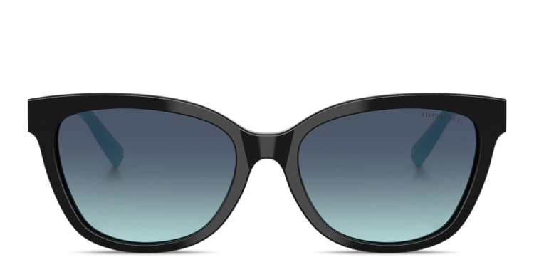 تسوق نظارات شمسية تيفاني تي طراز كات آي تيفاني أند كو بلون أسود أونلاين.