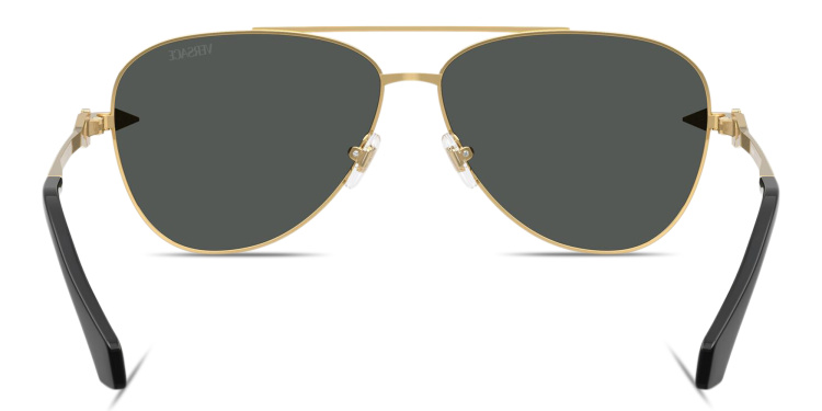 تسوق نظارات شمسية أڤانتي طراز بايلوت فيرزاتشي بلون ذهبي أونلاين.