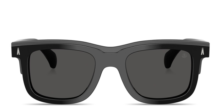 تسوق نظارات شمسية كلارو بإطار مربّع للجنسين مونكلير بلون أسود أونلاين.