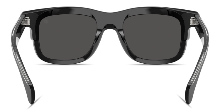 تسوق نظارات شمسية كلارو بإطار مربّع للجنسين مونكلير بلون أسود أونلاين.