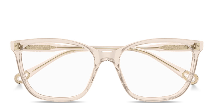 تسوق نظارات طبية مستطيلة واسعة بتوقيع العلامة كلوي بلون زهري أونلاين.