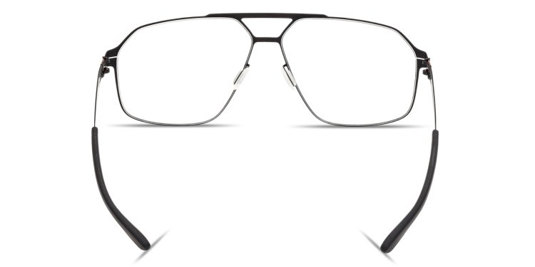 تسوق نظارات طبية إم بي 18 طراز أفياتور آي سي برلين بلون أسود أونلاين.