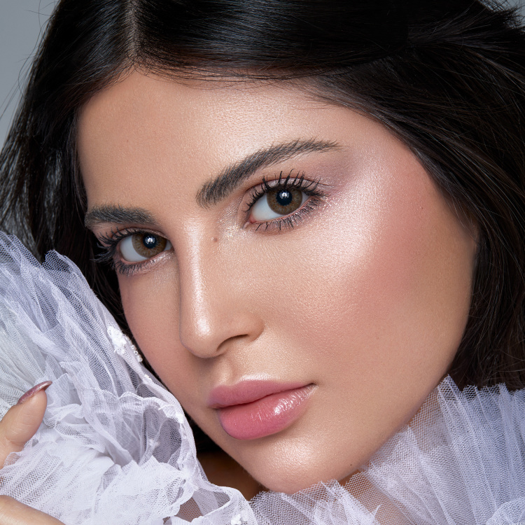 تسوق إيليت عدسات لاصقة ملوّنة للإستخدام الشهري - موون بيلا بلون بني أونلاين.