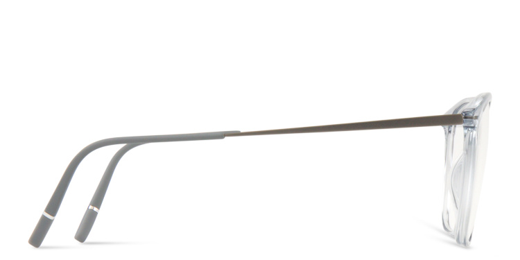 تسوق نظارات طبية إيلوجن لايت بإطار مربّع للجنسين سيلويت بلون شفاف أونلاين.