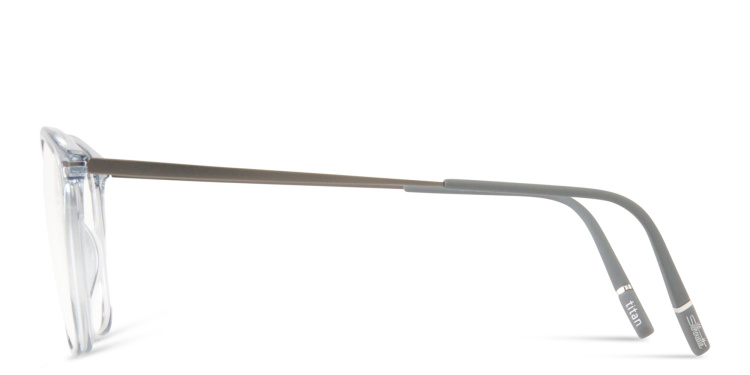 تسوق نظارات طبية إيلوجن لايت بإطار مربّع للجنسين سيلويت بلون شفاف أونلاين.