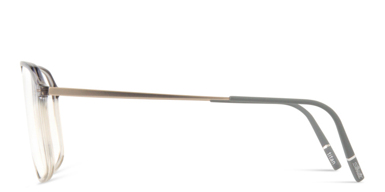 تسوق نظارات طبية إيلوجن لايت طراز أفياتور سيلويت بلون رمادي أونلاين.