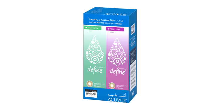 Shop ACUVUE 1-Day ACUVUE® DEFINE® Fresh Quattro Pack Color Contact Lenses - Multiple in Multiple online.