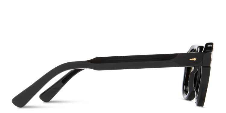 Shop AHLEM Grenelle Unisex Panthos Sunglasses in Black online.