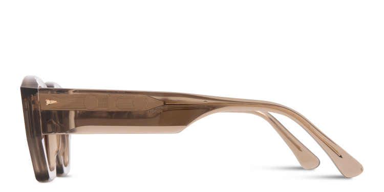 Shop AHLEM Constantine Cat-Eye Sunglasses in Grey online.