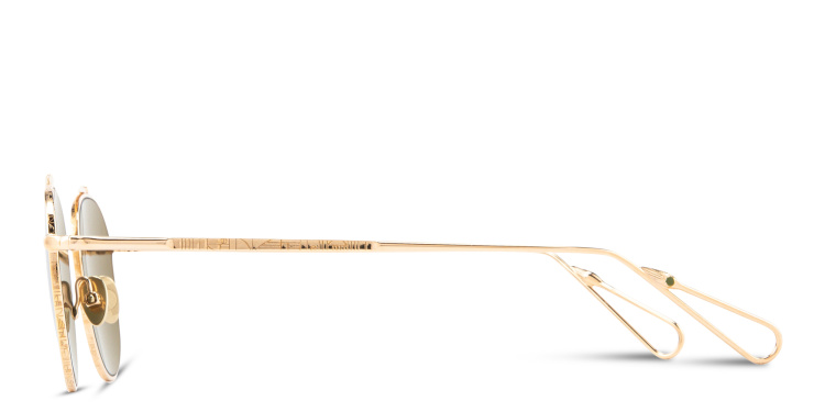 Shop AHLEM Belleville Unisex Panthos Sunglasses in Pink online.