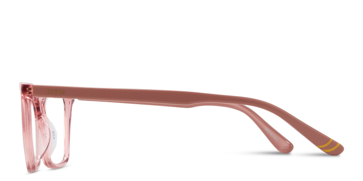 Shop EYE'M Logo Kids Cat-Eye Eyeglasses in Pink online.