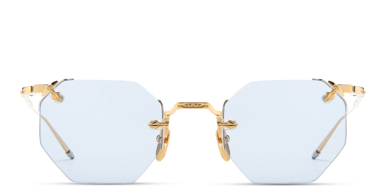 تسوق نظارات شمسية إيل دورادو غير منتظمة بدون إطار للجنسين - إنتاج محدود من 500 قطعة جاك ماري ماج بلون ذهبي أونلاين.