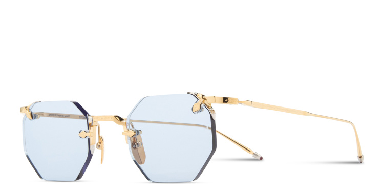 تسوق نظارات شمسية إيل دورادو غير منتظمة بدون إطار للجنسين - إنتاج محدود من 500 قطعة جاك ماري ماج بلون ذهبي أونلاين.