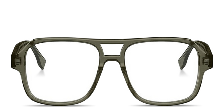 تسوق نظارات طبية مربّعة بشعار FF المربّع فيندي بلون أخضر أونلاين.