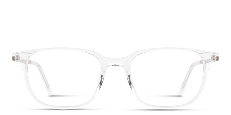 Shop EYE'M Logo Signature Square Eyeglasses in Clear online.