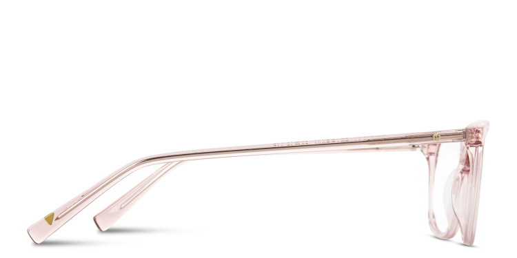 Shop EYE'M Logo Signature Cat-Eye Eyeglasses in Pink online.