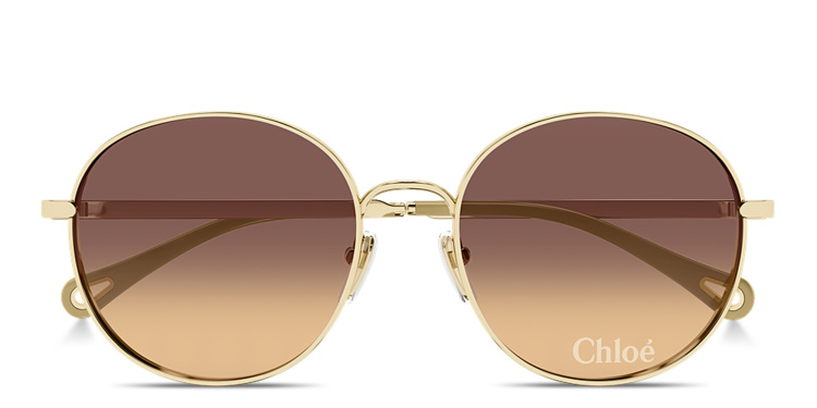 تسوق نظارات شمسية آلي بوتي طراز بانتوس كلوي بلون ذهبي أونلاين.