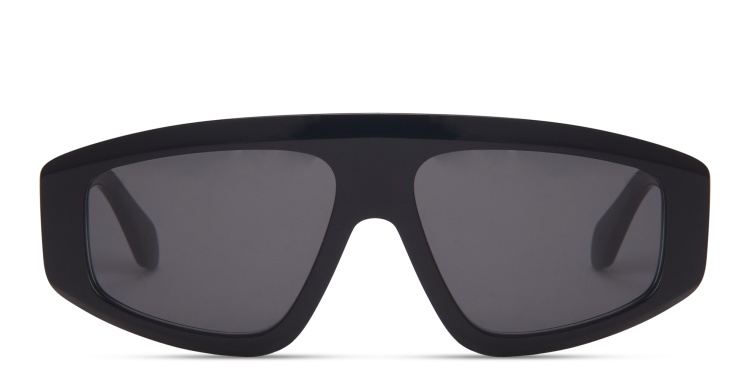 تسوق نظارات شمسية أبسولو على شكل قناع علايا بلون أسود أونلاين.