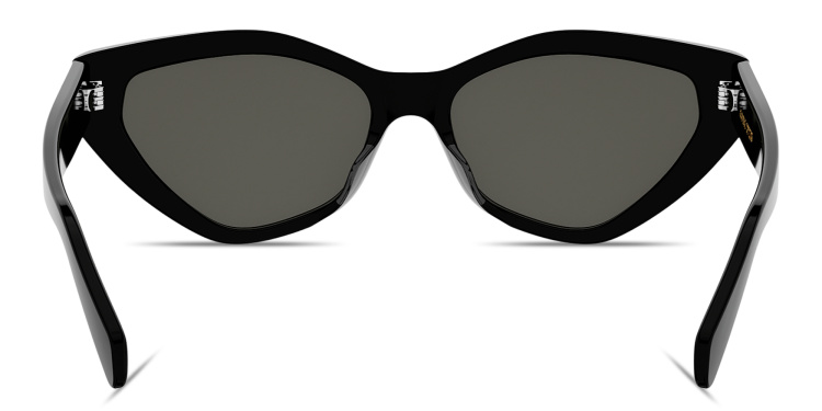 Shop CELINE Triomphe Cat-Eye Sunglasses in Black online.