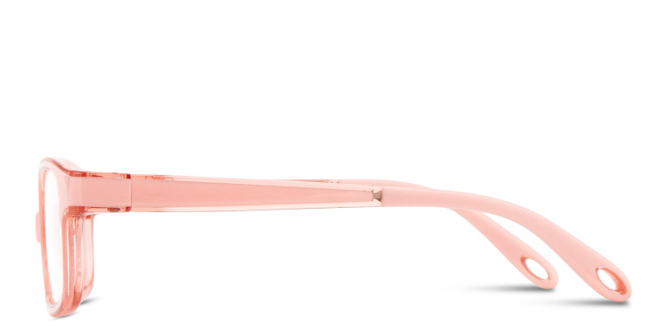 Shop SPIN ON8 Kids Rectangle Eyeglasses in Pink online.