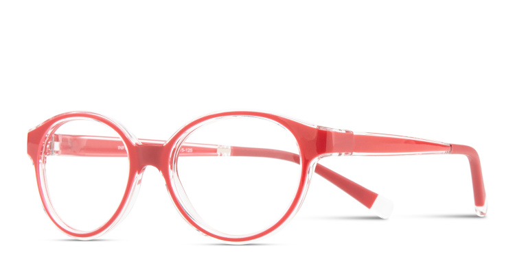 Shop SPIN ON8 Kids Panthos Eyeglasses in Red online.