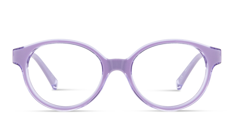 Shop SPIN ON8 Kids Panthos Eyeglasses in Purple online.